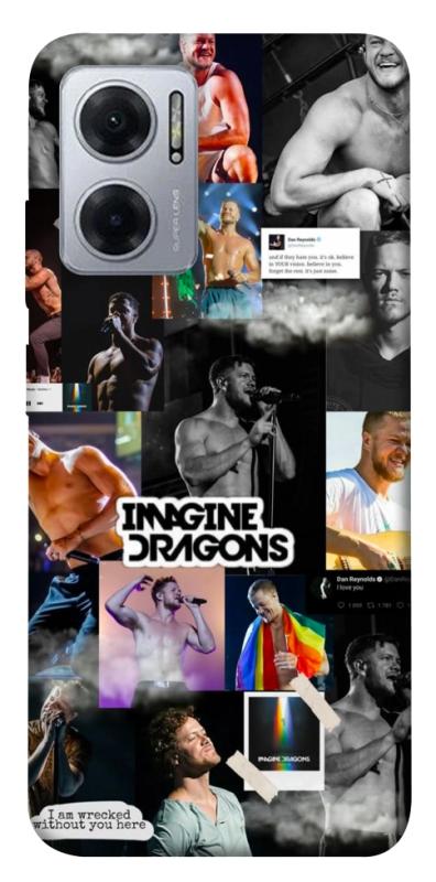 Чехол itsPrint Dragons для Xiaomi Redmi Note 11E, музыка, купить оптом с доставкой