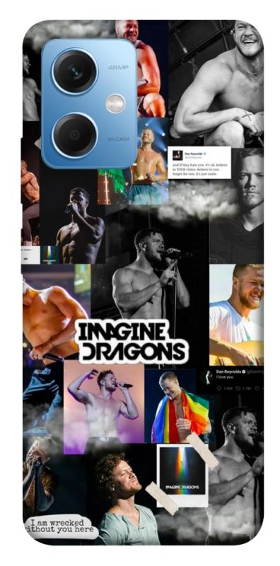 Чехол itsPrint Dragons для Xiaomi Redmi Note 12 5G, музыка, купить оптом с доставкой