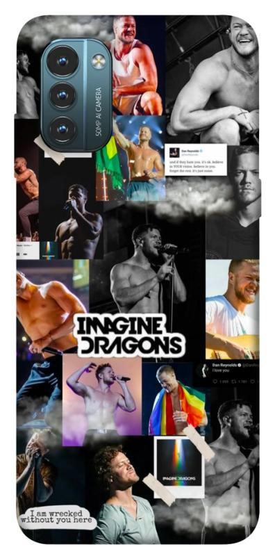 Чехол itsPrint Dragons для Nokia G21, музыка, купить оптом с доставкой