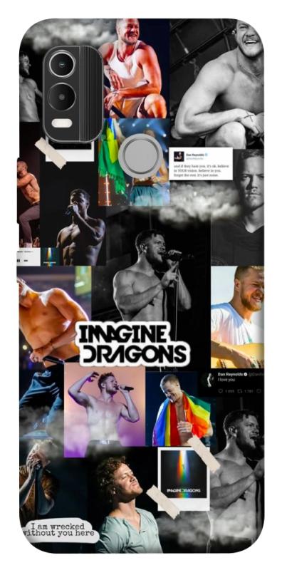 Чохол itsPrint Dragons для Nokia C21 Plus, музика, купити оптом з доставкою