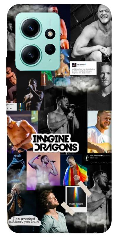 Чохол itsPrint Dragons для Xiaomi Redmi Note 12 4G, музика, купити оптом з доставкою