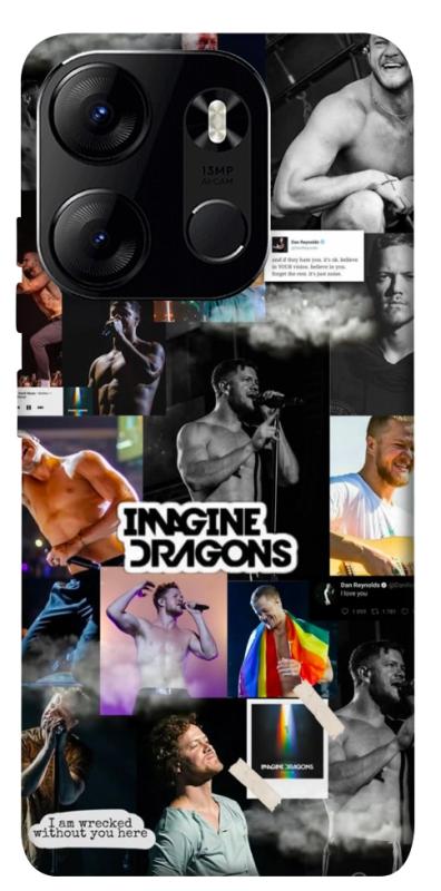 Чохол itsPrint Dragons для Tecno Spark Go 2023, музика, купити оптом з доставкою