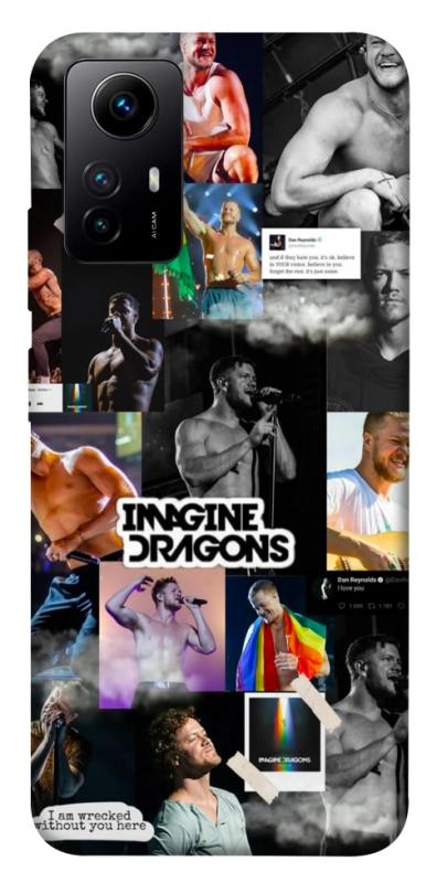 Чехол itsPrint Dragons для Xiaomi Redmi Note 12S, музыка, купить оптом с доставкой