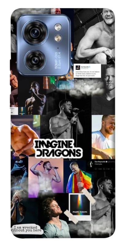 Чехол itsPrint Dragons для Motorola Edge 40, музыка, купить оптом с доставкой