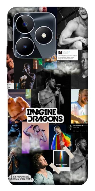 Чехол itsPrint Dragons для Realme C53, музыка, купить оптом с доставкой