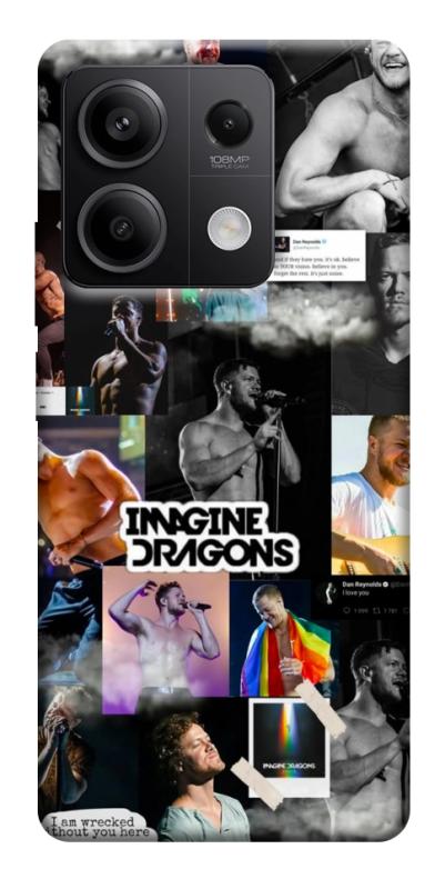 Чехол itsPrint Dragons для Xiaomi Redmi Note 13 5G, музыка, купить оптом с доставкой