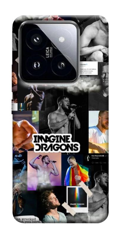 Чехол itsPrint Dragons для Xiaomi 14 Pro, музыка, купить оптом с доставкой
