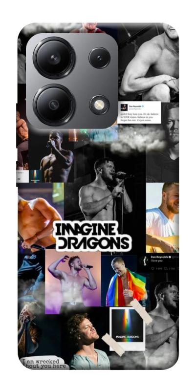 Чохол itsPrint Dragons для Xiaomi Redmi Note 13 4G, музика, купити оптом з доставкою