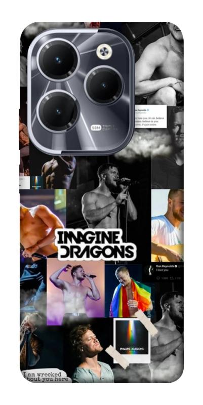 Чохол itsPrint Dragons для Infinix Hot 40, музика, купити оптом з доставкою
