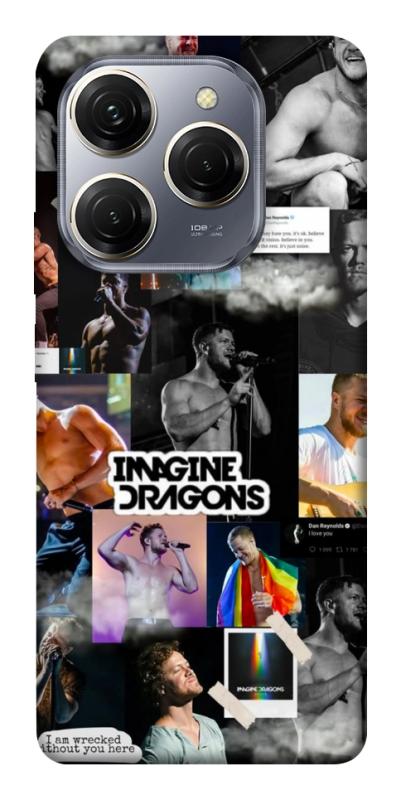 Чохол itsPrint Dragons для TECNO Spark 20 Pro, музика, купити оптом з доставкою