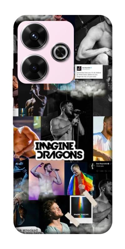 Чохол itsPrint Dragons для Xiaomi Redmi 13 4G / Poco M6 4G, музика, купити оптом з доставкою