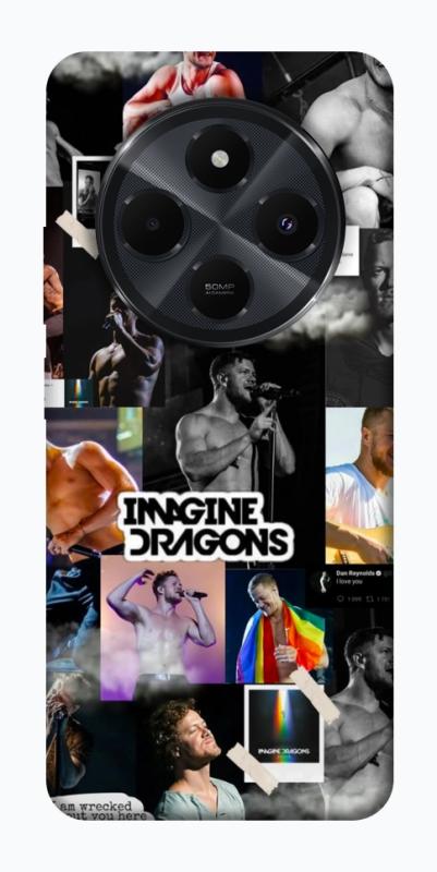Чохол itsPrint Dragons для Xiaomi Redmi 14C / Poco C75, музика, купити оптом з доставкою