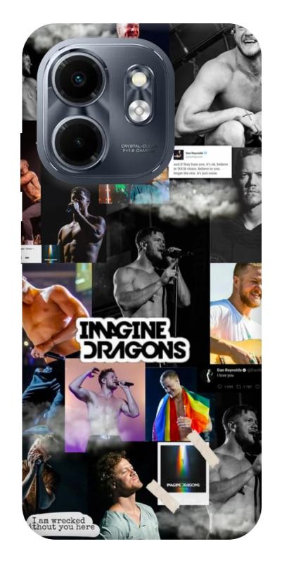 Чехол itsPrint Dragons для Infinix Smart 9 4G / Hot 50i, музыка, купить оптом с доставкой