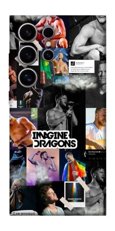 Чехол itsPrint Dragons для Samsung Galaxy S25 Ultra, музыка, купить оптом с доставкой