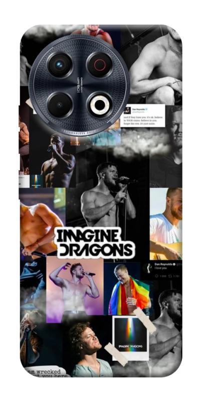 Чехол itsPrint Dragons для TECNO Spark 30 Pro (KL7), музыка, купить оптом с доставкой