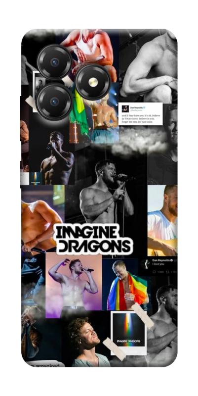 Чехол itsPrint Dragons для ZTE Blade A36, музыка, купить оптом с доставкой
