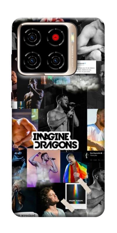 Чехол itsPrint Dragons для ZTE Blade A56, музыка, купить оптом с доставкой