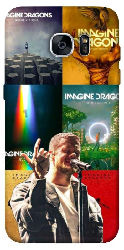 Чехол itsPrint Imagine Dragons для Samsung G935F Galaxy S7 Edge, музыка, купить оптом с доставкой