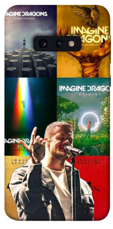 Чехол itsPrint Imagine Dragons для Samsung Galaxy S10e, музыка, купить оптом с доставкой