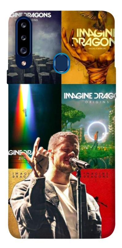 Чехол itsPrint Imagine Dragons для Samsung Galaxy A20s, музыка, купить оптом с доставкой