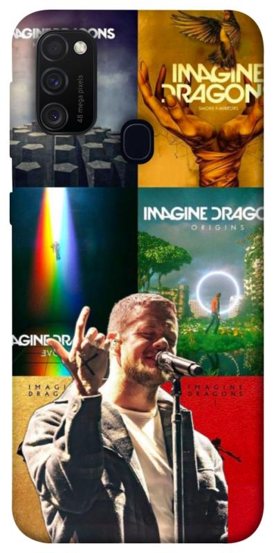 Чехол itsPrint Imagine Dragons для Samsung Galaxy M30s / M21, музыка, купить оптом с доставкой