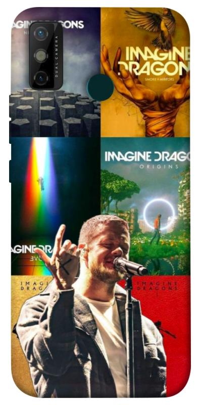 Чохол itsPrint Imagine Dragons для TECNO Spark 6 Go, музика, купити оптом з доставкою