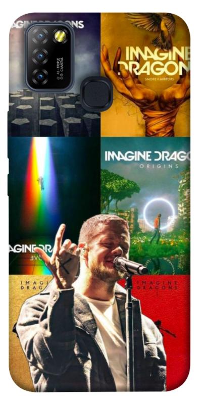 Чохол itsPrint Imagine Dragons для Infinix Hot 10 Lite, музика, купити оптом з доставкою