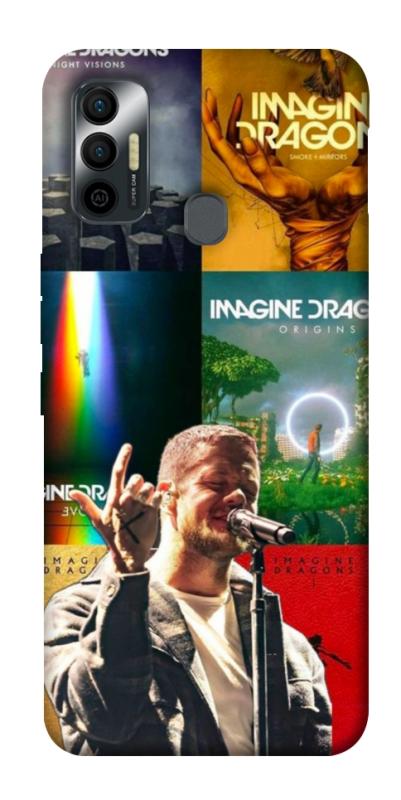 Чохол itsPrint Imagine Dragons для TECNO Spark 7, музика, купити оптом з доставкою