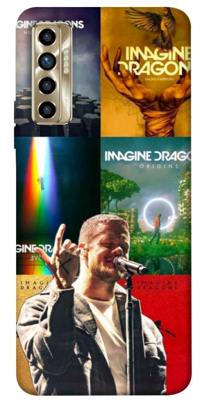 Чохол itsPrint Imagine Dragons для TECNO Camon 17P, музика, купити оптом з доставкою