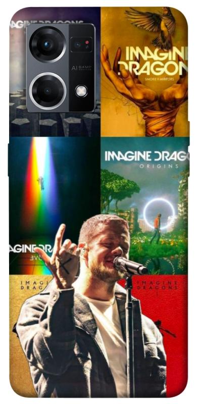 Чохол itsPrint Imagine Dragons для Oppo Reno 7 4G, музика, купити оптом з доставкою