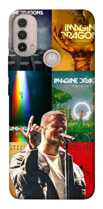 Чохол itsPrint Imagine Dragons для Motorola Moto E40, музика, купити оптом з доставкою