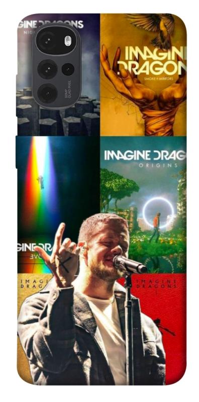 Чохол itsPrint Imagine Dragons для Motorola Moto G22, музика, купити оптом з доставкою