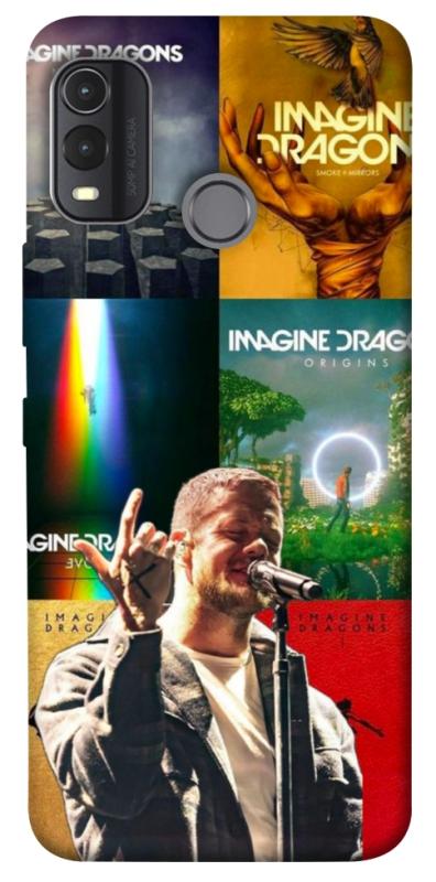 Чохол itsPrint Imagine Dragons для Nokia G11 Plus, музика, купити оптом з доставкою