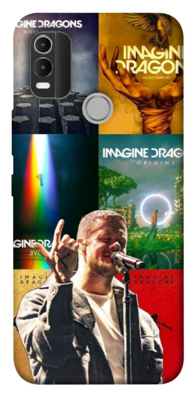 Чохол itsPrint Imagine Dragons для Nokia C21 Plus, музика, купити оптом з доставкою