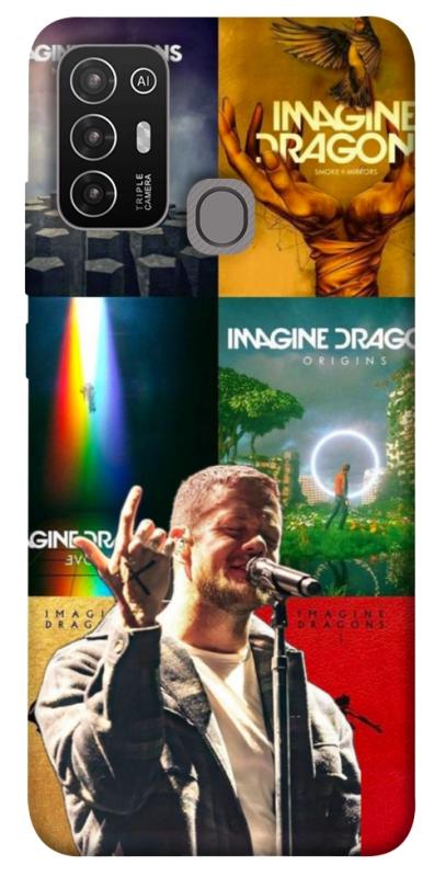 Чехол itsPrint Imagine Dragons для ZTE Blade A52, музыка, купить оптом с доставкой