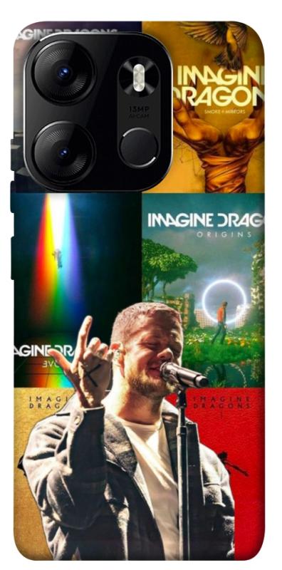 Чехол itsPrint Imagine Dragons для Tecno Spark Go 2023, музыка, купить оптом с доставкой
