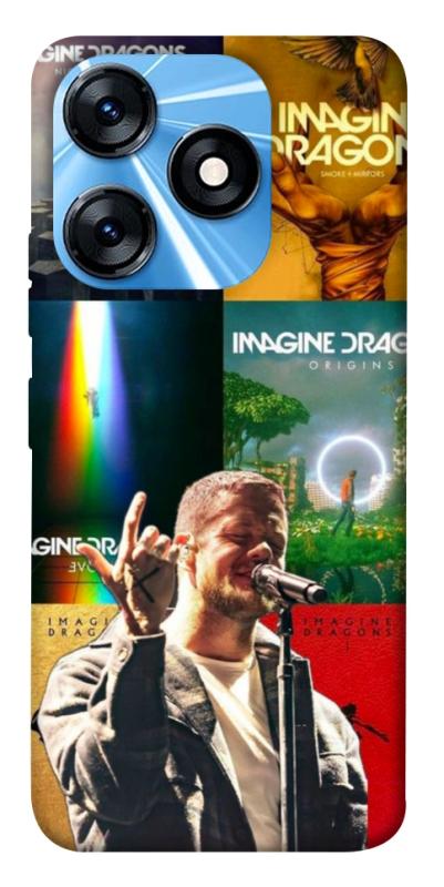 Чехол itsPrint Imagine Dragons для TECNO Spark 10 Pro, музыка, купить оптом с доставкой