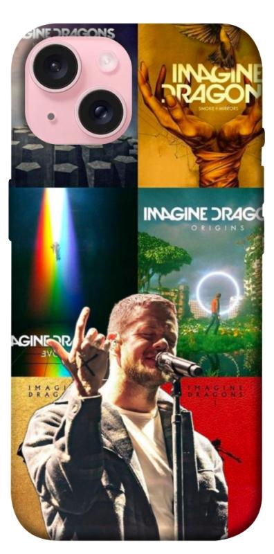 Чехол itsPrint Imagine Dragons для Apple iPhone 15 (6.1"), музыка, купить оптом с доставкой
