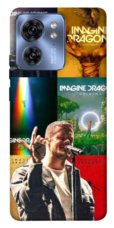 Чохол itsPrint Imagine Dragons для Motorola Edge 40, музика, купити оптом з доставкою