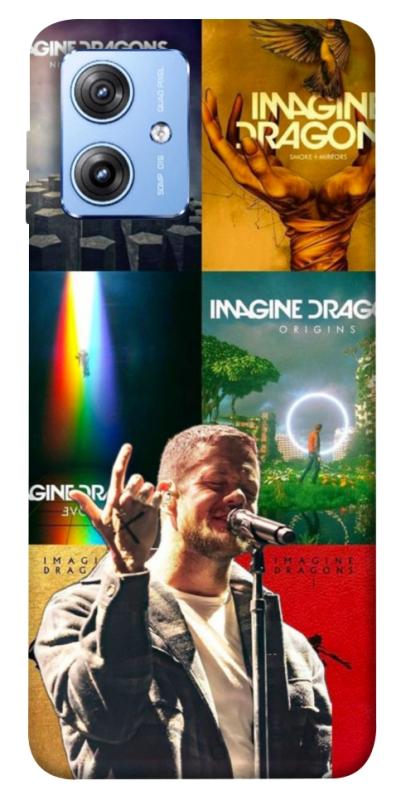 Чохол itsPrint Imagine Dragons для Motorola Moto G84, музика, купити оптом з доставкою