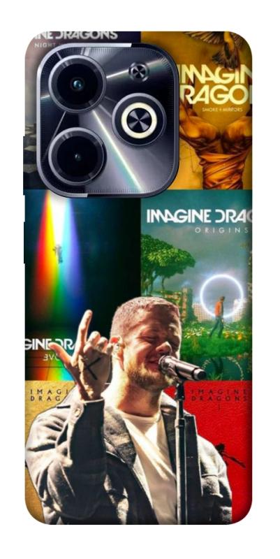 Чехол itsPrint Imagine Dragons для Infinix Hot 40i, музыка, купить оптом с доставкой