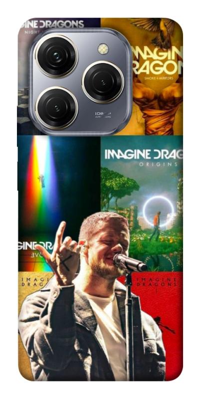 Чохол itsPrint Imagine Dragons для TECNO Spark 20 Pro, музика, купити оптом з доставкою