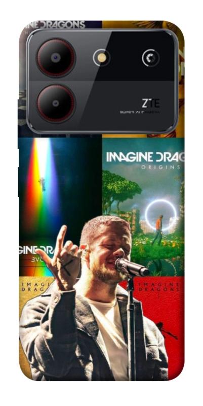 Чехол itsPrint Imagine Dragons для ZTE Blade A54 4G, музыка, купить оптом с доставкой