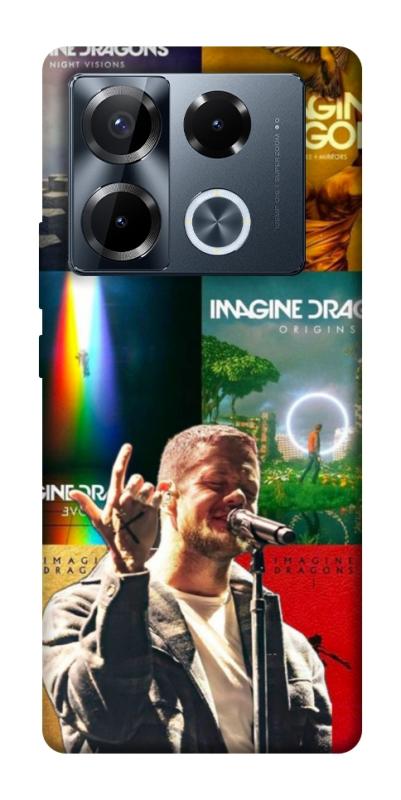 Чехол itsPrint Imagine Dragons для Infinix Note 40 Pro 4G, музыка, купить оптом с доставкой
