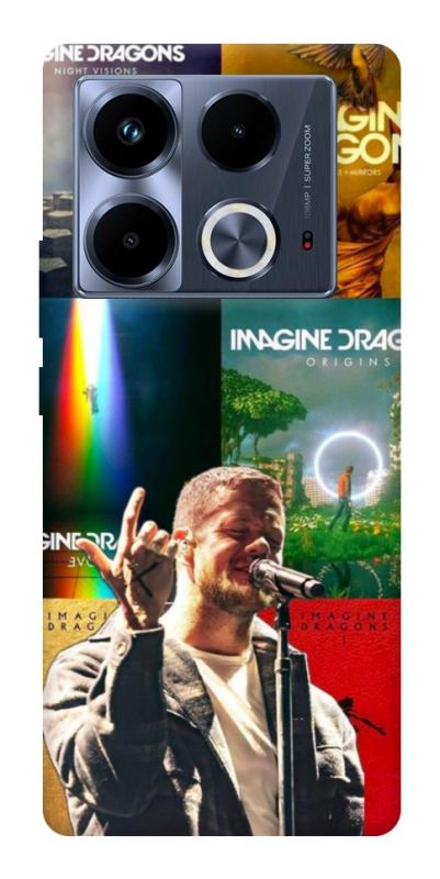 Чохол itsPrint Imagine Dragons для Infinix Note 40 4G, музика, купити оптом з доставкою