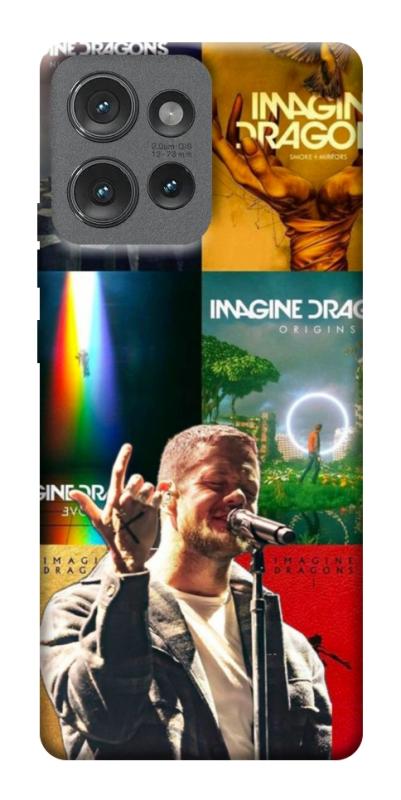 Чохол itsPrint Imagine Dragons для Motorola Edge 50, музика, купити оптом з доставкою