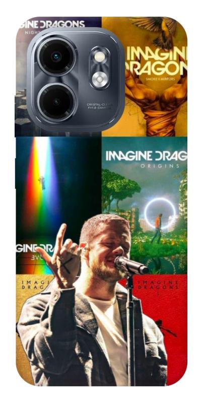 Чехол itsPrint Imagine Dragons для Infinix Smart 9 4G / Hot 50i, музыка, купить оптом с доставкой