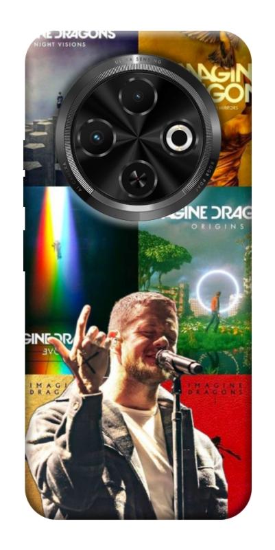 Чохол itsPrint Imagine Dragons для TECNO Spark 30C, музика, купити оптом з доставкою