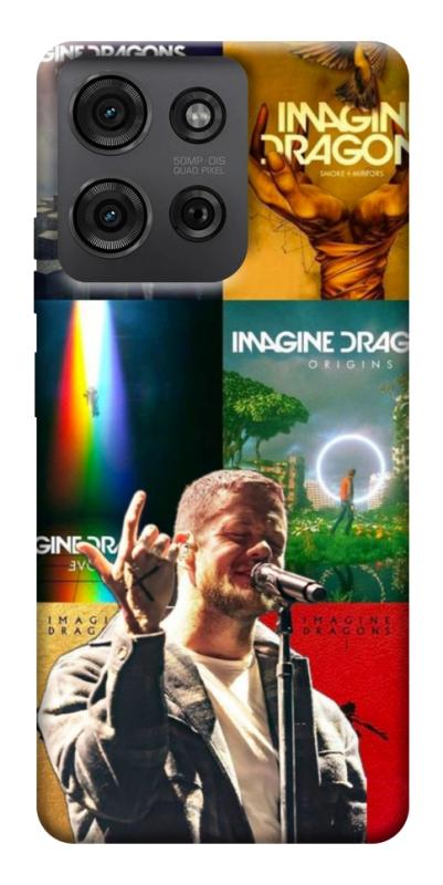 Чохол itsPrint Imagine Dragons для Motorola Moto G75 5G, музика, купити оптом з доставкою