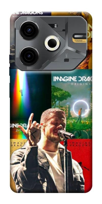 Чохол itsPrint Imagine Dragons для TECNO Pova 6 Neo (LI6), музика, купити оптом з доставкою